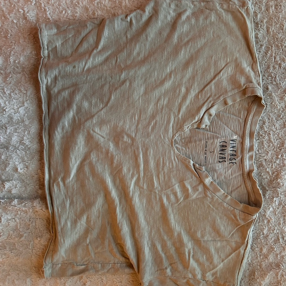Vintage Beige Croptop